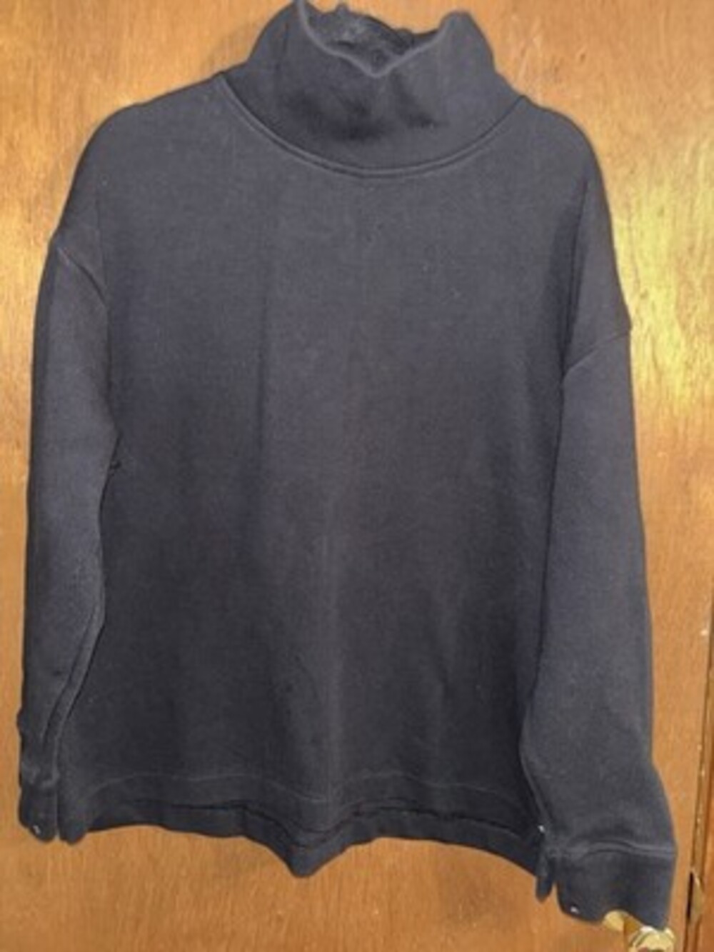 Banana Republic Sweater Womens XL Black Turtleneck Long Sleeve Pullover Tunic